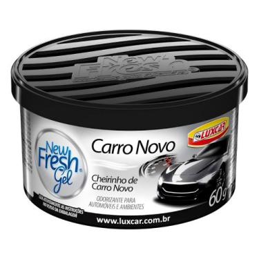Imagem de Odorizador Gel Carro Novo 60g 4747 Luxcar