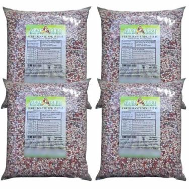 Imagem de Fertilizante Npk 15 15 15 - 20kg Arvores, Frutiferas, Jardinagem - AGR