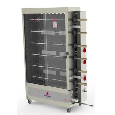 Imagem de Forno-pr631- industrial gas c/06 espetos rotativos-30 frangos progas b