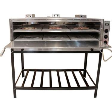 Imagem de Forno de Pizza com Lastro Duplo FPT-1300 LD Tomasi