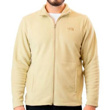 Imagem de Jaqueta Fleece Masculino TKA Glacier Full ZIp Bege - The North Face, P