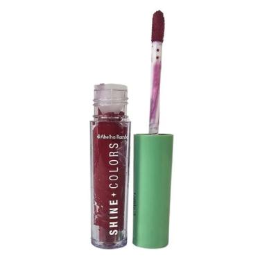 Imagem de Blush, Sombra e Batom Liquido 3 em 1 Love Purple Shine Colors Abelha R