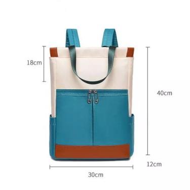 Imagem de Mochila Feminina Para Notebook Impermeável Grande Capacidade - F&M, Ve