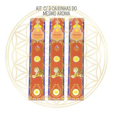 Imagem de KIT Com 3 Incensos de Massala SreeVani Indian Heritage Varetas, 3 X Ca