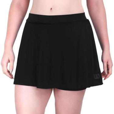 Imagem de Saia Shorts Wilson Core 2 Preta, PP