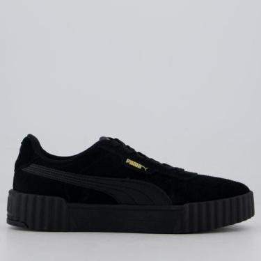 Imagem de Tênis Puma Carina 3.0 SD Feminino Preto, 34