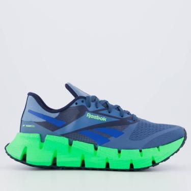 Imagem de Tênis Reebok Floatzig 1 Marinho e Verde, 43