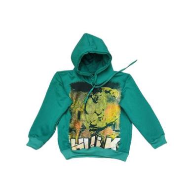 Imagem de Blusa Moletom Infantil Hulk Casaco Personagem - Belos e Belas , 4