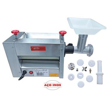 Imagem de Cilindro Sovador Laminador Extrusor e Moedor Bigolar 25cm 1/3CV Bivolt