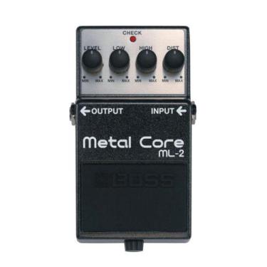 Imagem de Pedal para Guitarra Boss ML-2 com Efeito Metal Core de Distorção