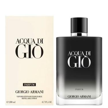 Imagem de Perfume Acqua Di Gio Giorgio Armani Masculino Eau de Parfum Aquatico Amadeirado 200ML Armani