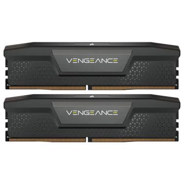 Imagem de Memória RAM Corsair Vengeance DDR5 32GB 2x16GB 6000MHz Latência CAS 36 Preto