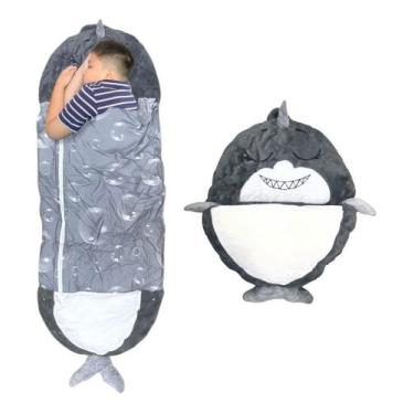 Imagem de Saco de dormir infantil 3x1 vira mochila travesseiro bw227 - Importway