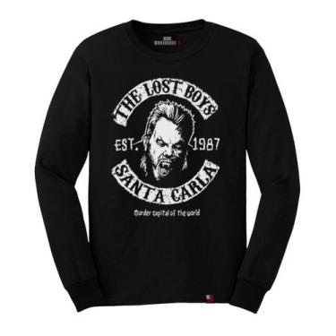 Imagem de Camiseta Manga Longa The Lost Boys - KING OF GEEK, M, Preto