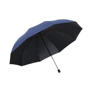 Imagem de Guarda-Chuva Extra Grande De 130cm, Dobrável, À Prova De Vento E Água 