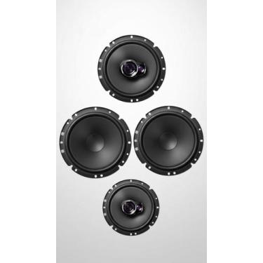 Imagem de Kit 4 Alto Falantes Triaxial 6 Polegadas 200W - Congratulations Store