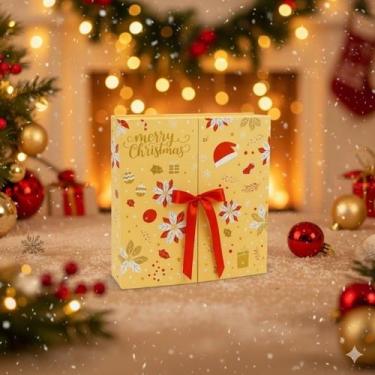 Imagem de Caixa Advento calendário de NATAL para montar em família- 24 dias- pre