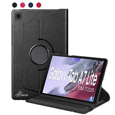 Imagem de Capa Tablet Samsung Tab A7 Lite 8.7" T220 T225 Giratória Premium Preta - Alamo