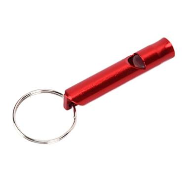 Imagem de Rescue Whistle, Survival Whistle Lightweight Loud Sounds Red for Camping for for Hiking