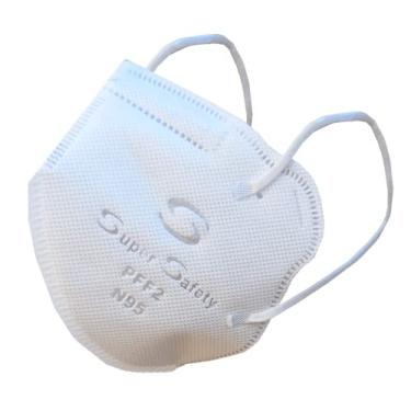 Imagem de Respirador Pff2 Mascara N95 Branco Inmetro e Ca 10 Unidades