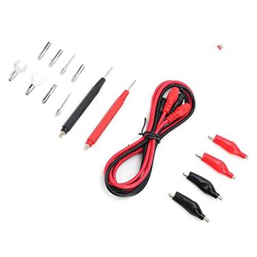 Imagem de Kit de teste de multímetro 6 em 1, multifunções, digital, multímetro de teste, sonda, cabo, caneta, conjunto de clipe jacaré