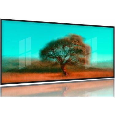 Imagem de Quadro decorativo Árvore Para Sala Escritório Dreamy 130x60 Moldura Preta 2x2