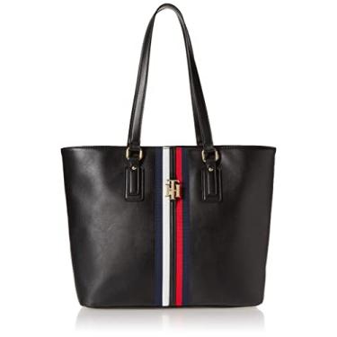 Imagem de Tommy Hilfiger Bolsa feminina Jaden Plus, Preto, One Size, Bolsa de viagem Jaden