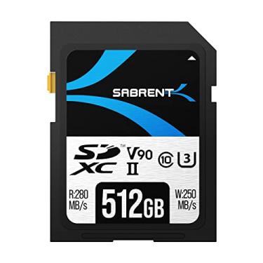 Imagem de SABRENT Cartão de memória Rocket v90 512GB SD UHS-II R280MB/s W250MB/s (SD-TL90-512GB)
