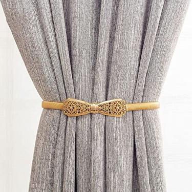 Imagem de Fivela de Cortina Criativa Cortina de Cortina Esculpida Metal Esculpido Cortina de Cortina Gancho Decoração, E