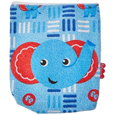 Imagem de Bolsa Termica P/Colicas Do Bebe Fisher-Price Colors Estampado C/Necessaire 16Cmx20Cm Pct C/01Un//Elefante, Fisher-Price, Azul Turqueza