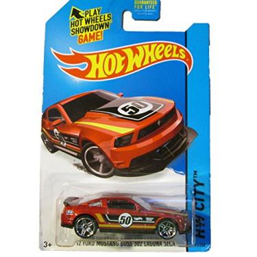 Imagem de Mattel 2014 Hot Wheels Hw City - '12 Ford Mustang Boss 302 Laguna Seca - Red