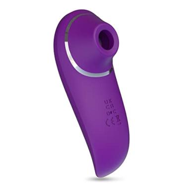 Imagem de Vibrador Sexual Feminino Sugador de Clitóris Estimulador Mamilo Sucção 5 Frequências Sexuais Erótico Zatla (Roxo)