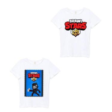 Imagem de Camiseta Infantil Personalizada Kit Com 2 Peças - Eb