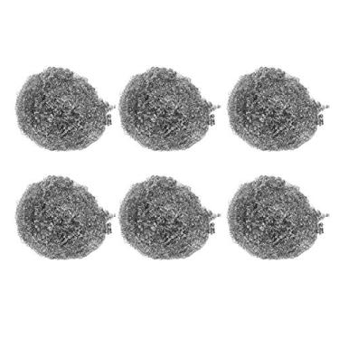 Imagem de Esponjas de limpeza de bola 30 peças almofadas de limpeza bola panelas de ferramentas de limpeza de cozinha para limpar panelas cozinha banheiro fornos casa