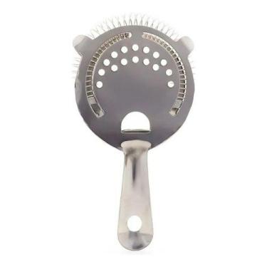 Imagem de Coador Strainer De Gelo Profissional Aço Inox Barman Bebidas - Wincy