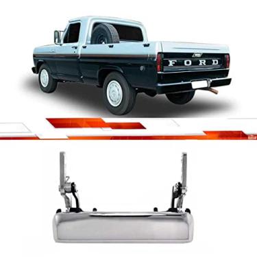 Imagem de Maçaneta Externa Tampa Caçamba F1000 1993 Até 1998 Croomado