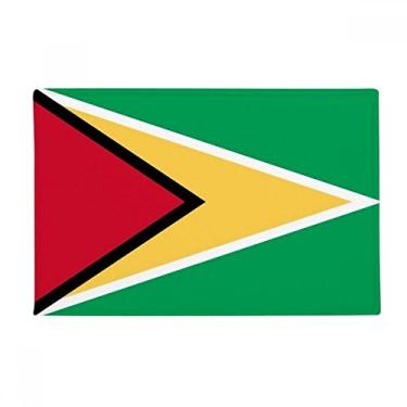Imagem de DIYthinker Guyana Bandeira Nacional América do Sul Tapete Tapete Antiderrapante para Porta de Banheiro