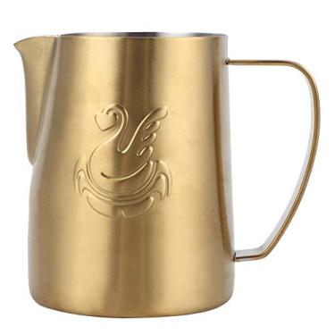 Imagem de Xícara de café latte, cisne 600 ml, acessório de café, jarra de espuma, aço inoxidável 304 fosco para casa para copo de leite, copo de água, escritório