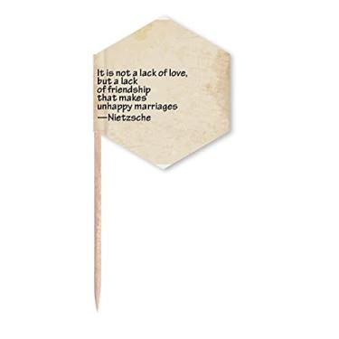 Imagem de Love Fridship Casamento Art Deco Presente Fashion Palito de Dente Bandeiras de Cupcake Picks Festa Celebração