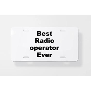 Imagem de Capa para placa de carro de operador de rádio – Capa para placa de carro – Capa para placa de carro 15 x 30 cm