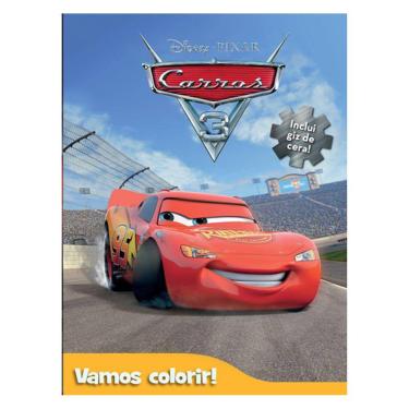 Imagem de Vamos Colorir - Carros 3