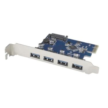 Imagem de Nikos Placa de Expansão PCI-Express USB 3.0 4 Portas Transferência até 5 Gb/s