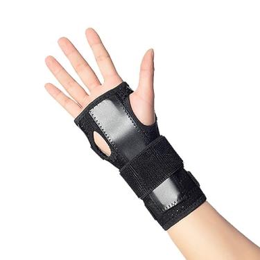 Imagem de SIMBAE Suporte de pulso leve e respirável Cinta de pulso para entorse e lesão Suporte de pulso leve e respirável com placa de aço Imobilizador de pulso Articulação de pulso Equipamento de proteção con
