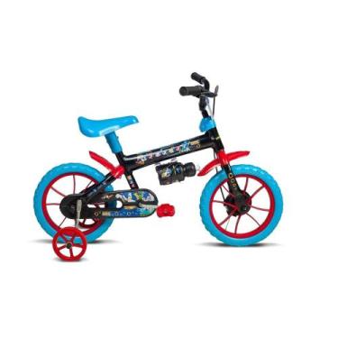 Imagem de Bicicleta Infantil Aro 12 Sonic Verden - Preto/Azul - Verden Bikes
