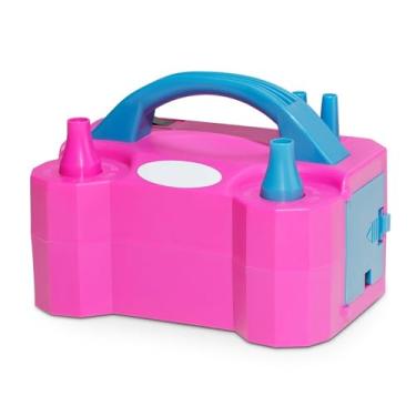 Imagem de Bomba Elétrica Inflador Encher Balões Bexigas 220v, Alira Home (Rosa)