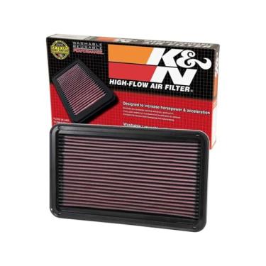 Imagem de K&N Filtro de ar do motor: alto desempenho, premium, lavável, filtro de substituição: Serve para Toyota/Lexus (Avalon, Sienna, Solara, Camry, RX300, ES300), 33-2145-1
