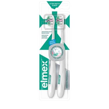Imagem de Escova de Dente Elmex Ultra Macia Suave com 2 Unidadea