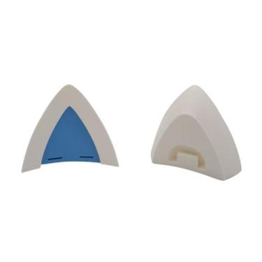 Imagem de Par de orelhas de Gato para fone de ouvido - Garcia 3D, branco e azul