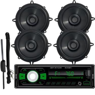 Imagem de Rádio Roadstar Rs2724 24v + 4 Sons 5 Bomber 200w + Antena