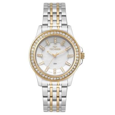 Imagem de Relógio Technos Feminino St.moritz Bicolor - 2035NAV/1K